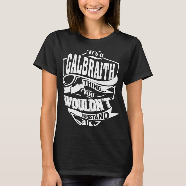T-shirt C'est un truc de GALBRAITH (Devant)