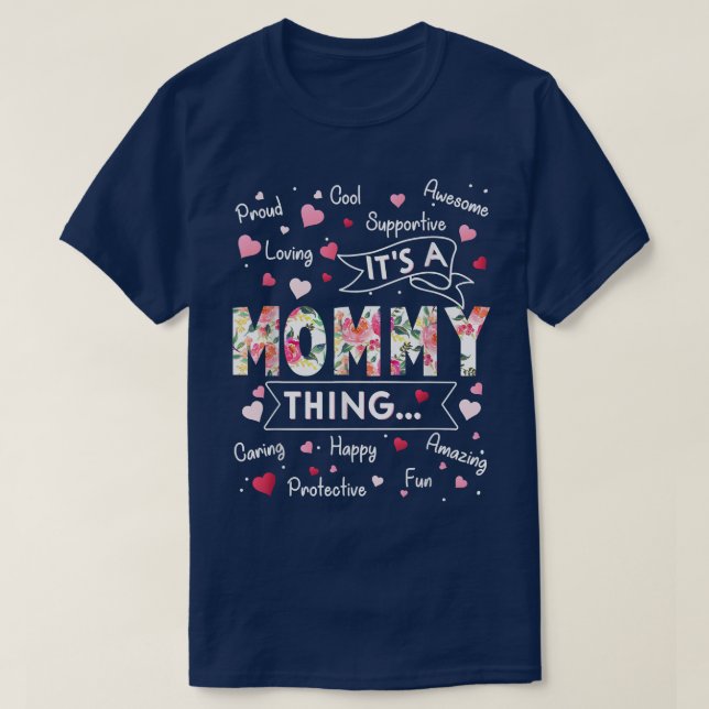 T-shirt C'est un truc de maman drôle Dit mignonne grand-mè (Design devant)
