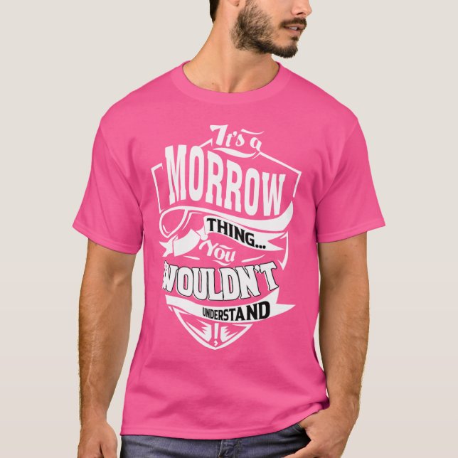 T-shirt C'est un truc de MORROW (Devant)