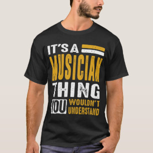 T-shirt C'est un truc de musicien