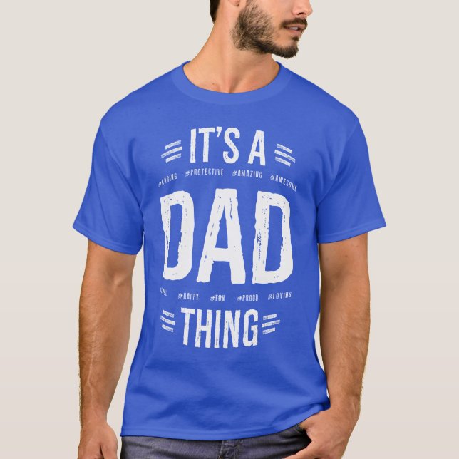 T-shirt C'est un truc de papa (Devant)