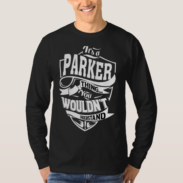T-shirt C'est un truc de Parker (Devant)