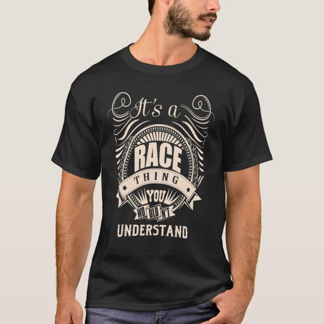 T-shirt C'est un truc de RACE (Devant)