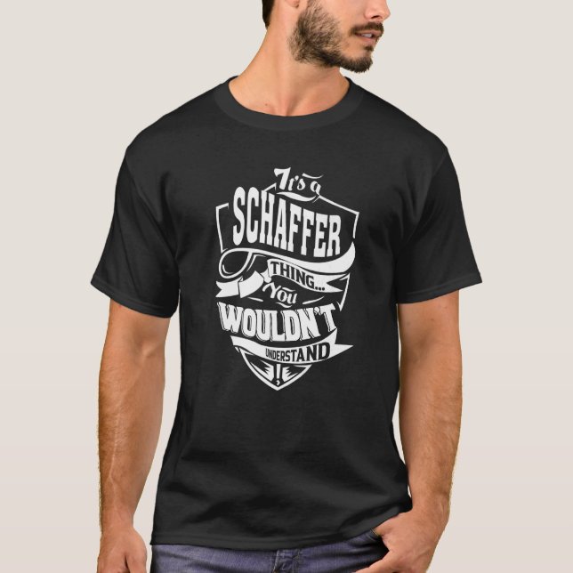 T-shirt C'est un truc de Schaffer (Devant)