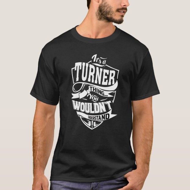 T-shirt C'est un truc de Turner (Devant)