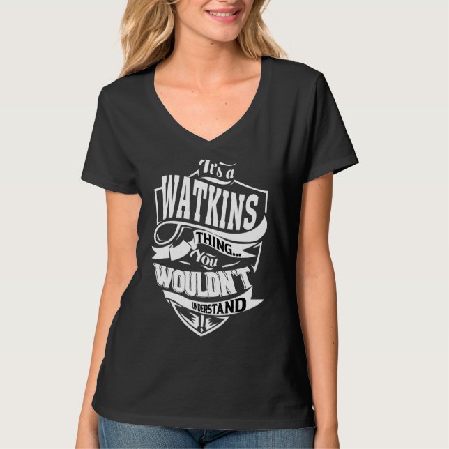 T-shirt C'est un truc de Watkins (Devant)