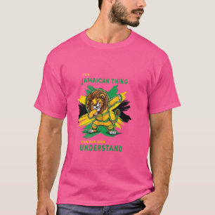 T-shirt C'est un truc jamaïcain qui grignote Rasta Reggae