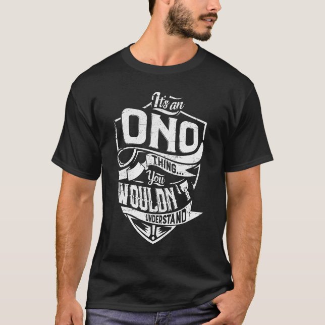T-shirt C'est un truc ONO, vous ne comprendriez pas (Devant)