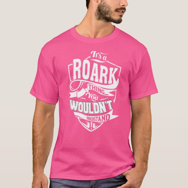 T-shirt C'est un truc ROARK (Devant)