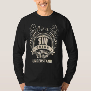 T-shirt C'est un truc SIM