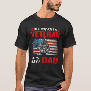 T-shirt C'est un VÉTÉRAN Il est mon PÈRE Anciens Combattan