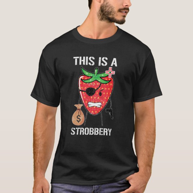 T-shirt C'est un vol à main armée (Devant)