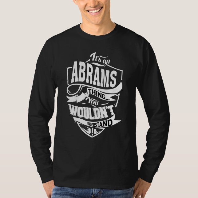 T-shirt C'est une affaire d'Abrams   (Devant)