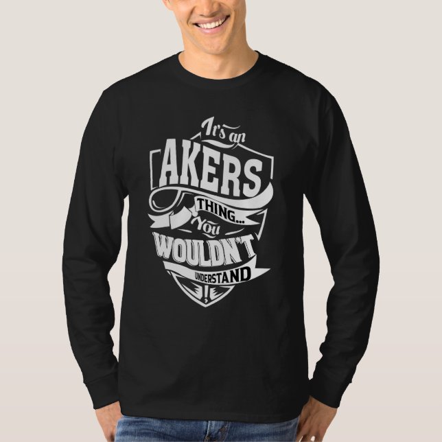 T-shirt C'est une affaire d'Akers   (Devant)