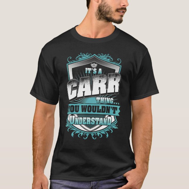 T-shirt C'est une affaire de Carr que vous ne comprendriez (Devant)
