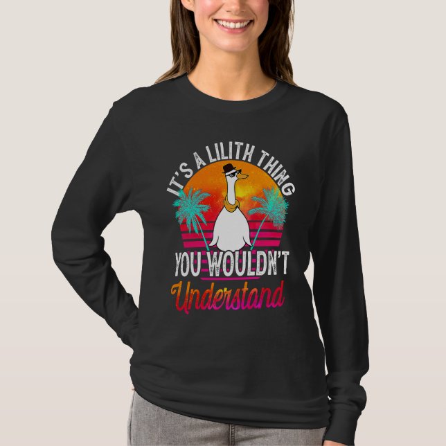 T-shirt C'est une affaire de Lilith que vous ne comprendri (Devant)