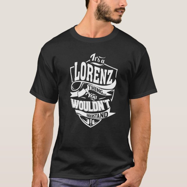 T-shirt C'est une affaire de LORENZ (Devant)