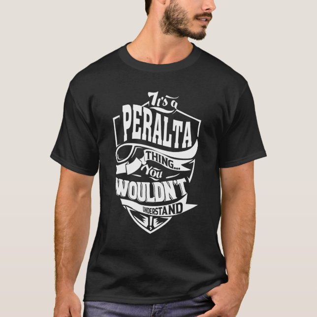 T-shirt C'est une affaire de Peralta   (Devant)