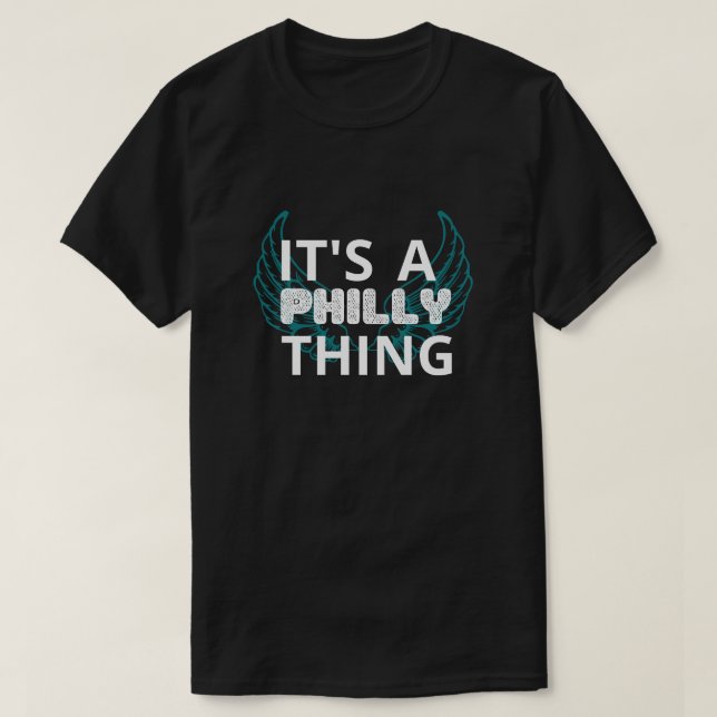 T-shirt C'est une affaire de Philly Eagles (Design devant)