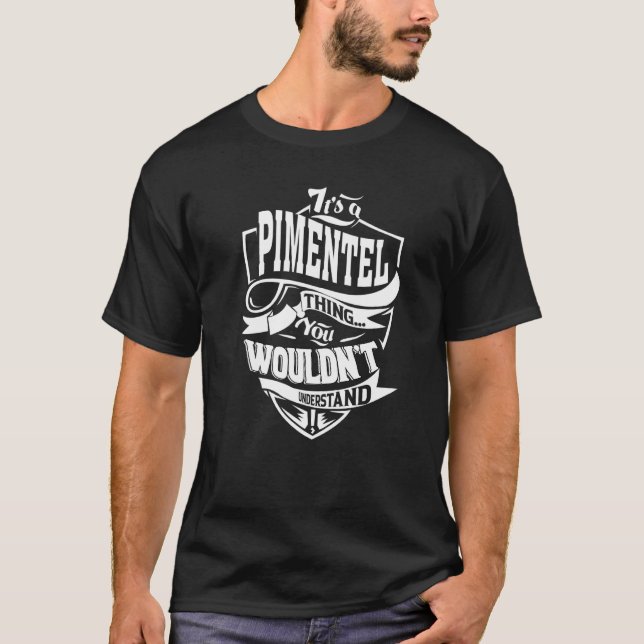 T-shirt C'est une affaire de Pimentel (Devant)