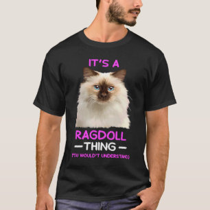 T-shirt C'est une affaire de Ragdoll Chat