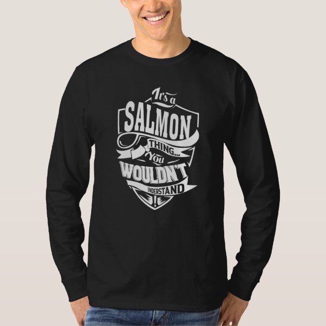 T-shirt C'est une affaire de SAUMON (Devant)