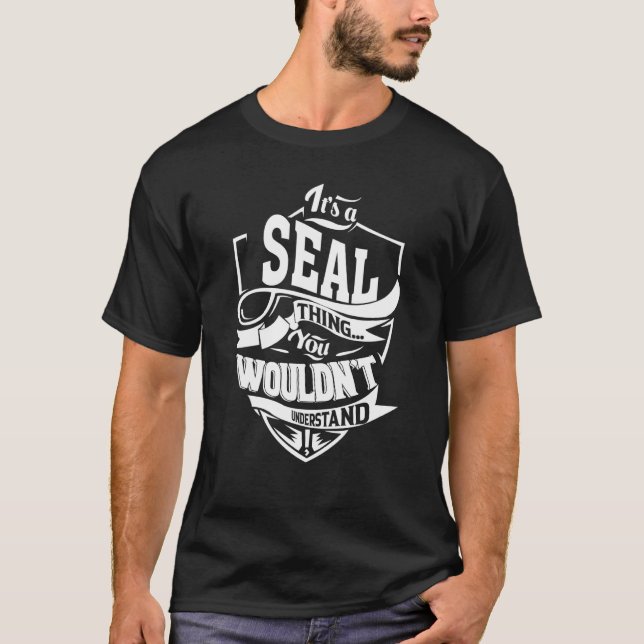 T-shirt C'est une affaire de SEAL (Devant)