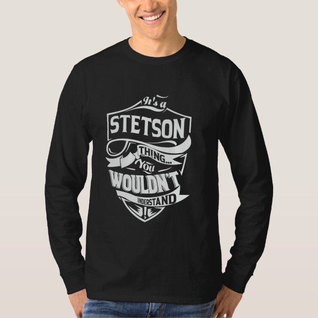T-shirt C'est une affaire de STETSON que vous ne comprendr (Devant)