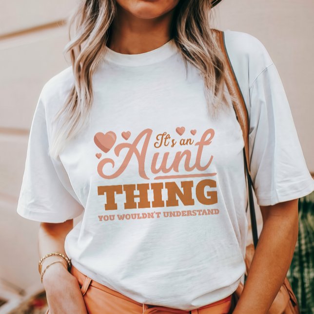 T-shirt C'est une affaire de tante (Créateur téléchargé)