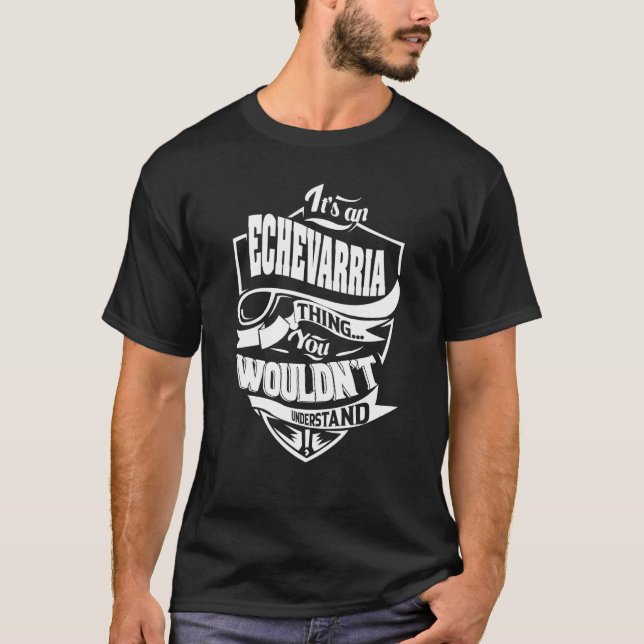 T-shirt C'est une affaire ECHEVARRIA (Devant)
