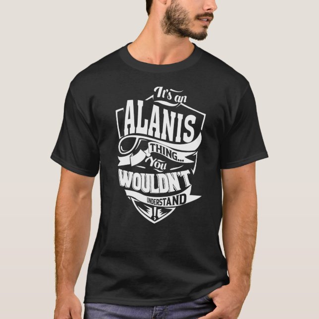 T-shirt C'est une ALANIS Thing Gifts Premium (Devant)