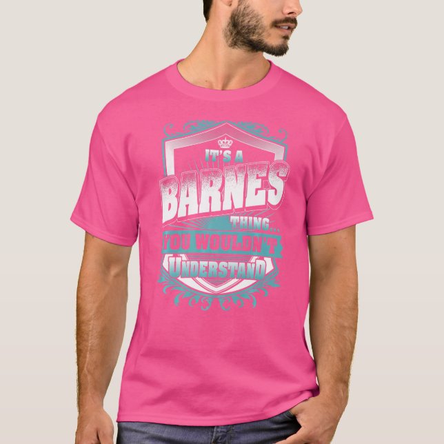 T-shirt C'est une Barnes que tu ne comprendrais pas Classi (Devant)