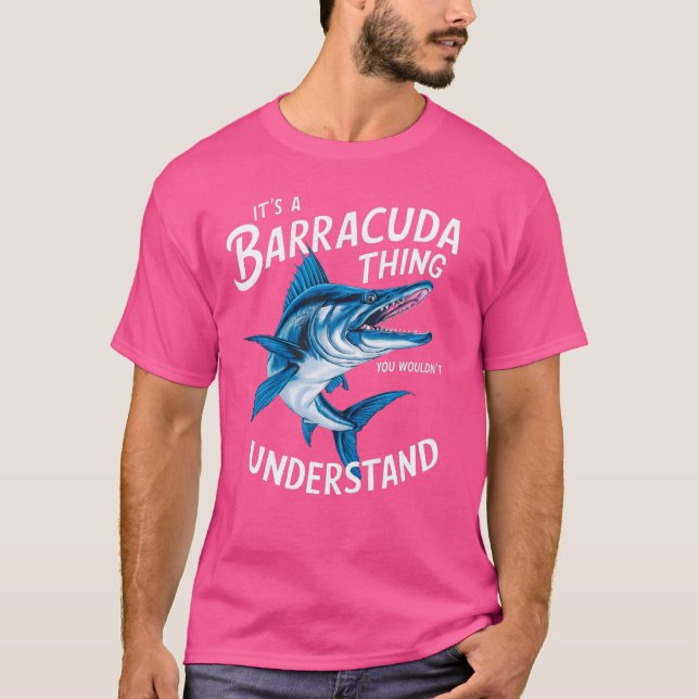 T-shirt C'est une Barracuda que tu ne comprendrais pas Gam (Devant)