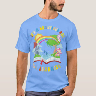 T-shirt C'est une belle journée pour apprendre Rainbow Wom