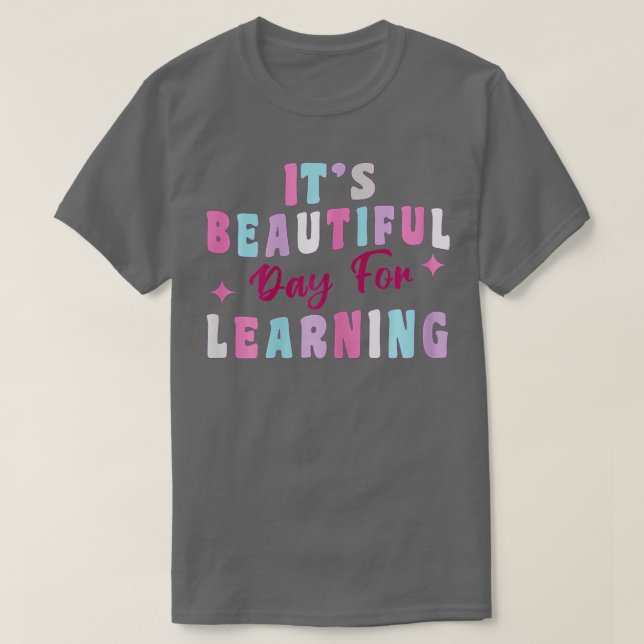 T-shirt C'est une belle journée pour apprendre Retro Ensei (Design devant)