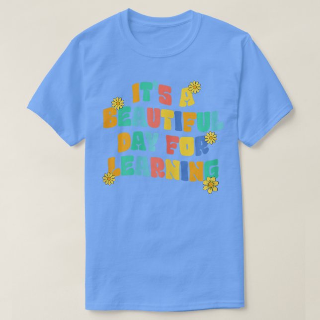 T-shirt C'est une belle journée pour apprendre Retro Ensei (Design devant)