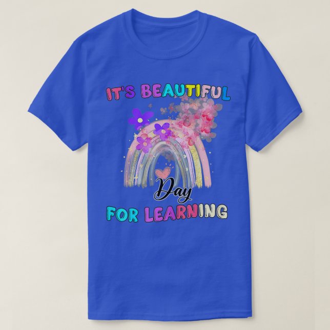 T-shirt C'est une belle journée pour apprendre Retro Ensei (Design devant)