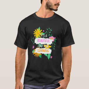 T-shirt C'est une belle journée pour apprendre Retro Ensei