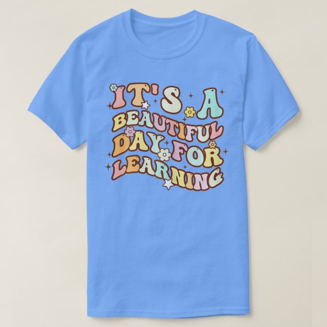 T-shirt C'est une belle journée pour apprendre Retro Ensei (Design devant)