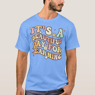 T-shirt C'est une belle journée pour apprendre Retro Ensei