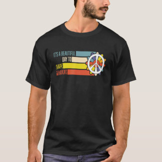 T-shirt C'est une belle journée pour façonner les comporte