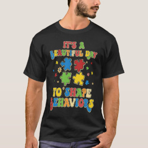 T-shirt C'est une belle journée pour façonner les comporte