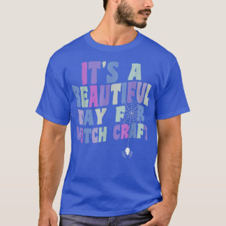 T-shirt C'est une belle journée pour Witchcraft Retro Witc