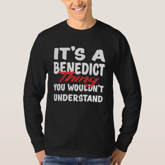 T-shirt C'est une bénédiction que tu ne comprendrais pas B (Devant)