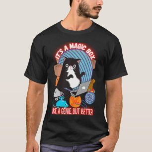 T-shirt C'est une boîte magique comme un génie mais en mie