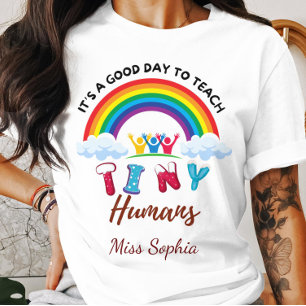 T-shirt C'est une bonne journée d'apprendre aux minuscules