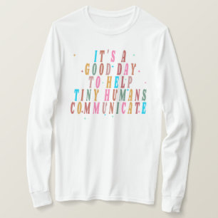 T-shirt C'est une bonne journée pour aider les tout-petits