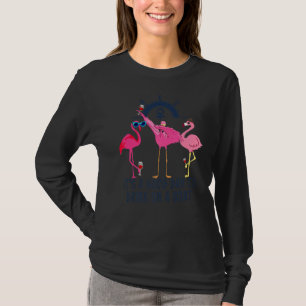T-shirt C'Est Une Bonne Journée Pour Boire Sur Un Boa Flam