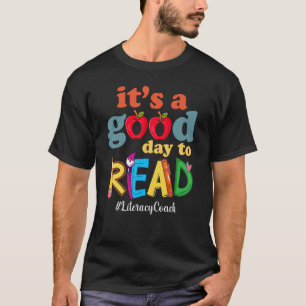 T-shirt C'est une bonne journée pour lire livre Lecture Li