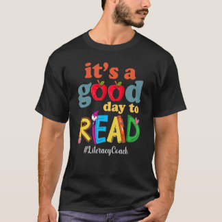 T-shirt C'est une bonne journée pour lire livre Lecture Li